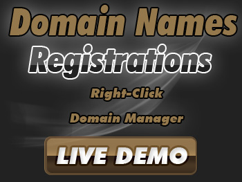 Moderately priced domain name registration & transfer services